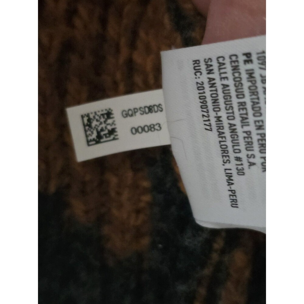 American Eagle Women’s Wool Blend Aztec Southwest Zip Knit Sweater Jacket S/P... - Picture 12 of 14